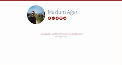 Desktop Screenshot of mazlumagar.com